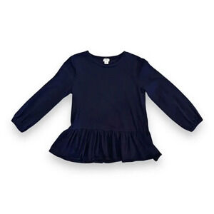 Crewcuts | Navy Peplum Blouse (12) 💙